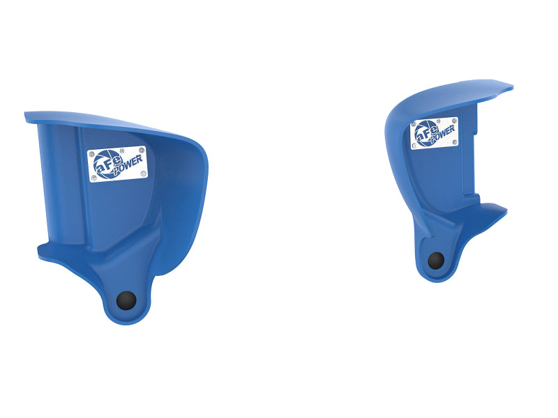 aFe Magnum FORCE Dynamic Air Scoop 15-18 BMW M3/15-20 M4 - Blue (view 10)
