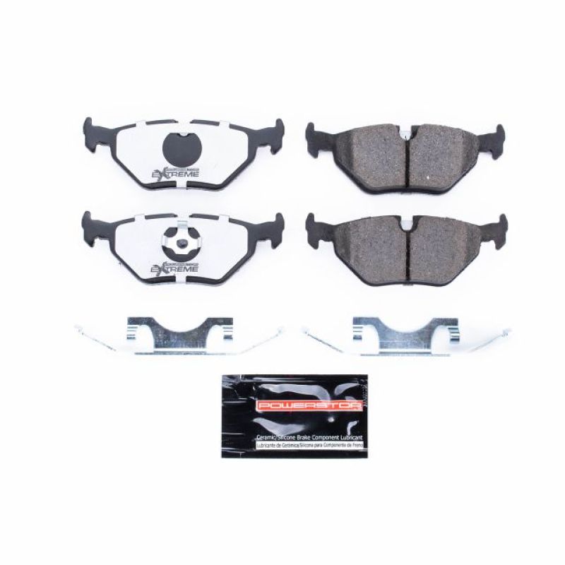 Power Stop 91-98 BMW 318i Rear Z26 Extreme Street Brake Pads w/Hardware Main image