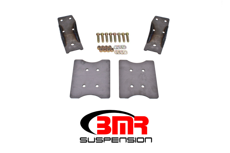 BMR 79-04 Fox Mustang Lower Torque Box Reinforcement Plates - Natural Main image