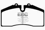 EBC 05+ Ford Saleen Mustang Brembo front calipers Redstuff Front Brake Pads (view 4)