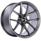 BBS CI-R 20x11.5 5x120 ET52 Platinum Satin Rim Protector Wheel -82mm PFS/Clip Required (view 2)