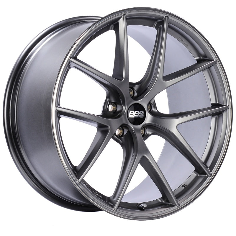 BBS CI-R 20x11.5 5x120 ET52 Platinum Satin Rim Protector Wheel -82mm PFS/Clip Required (view 2)
