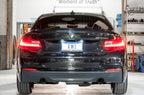 AWE Tuning BMW F22 M235i / M240i Touring Edition Axle-Back Exhaust - Diamond Black Tips (102mm) (view 2)