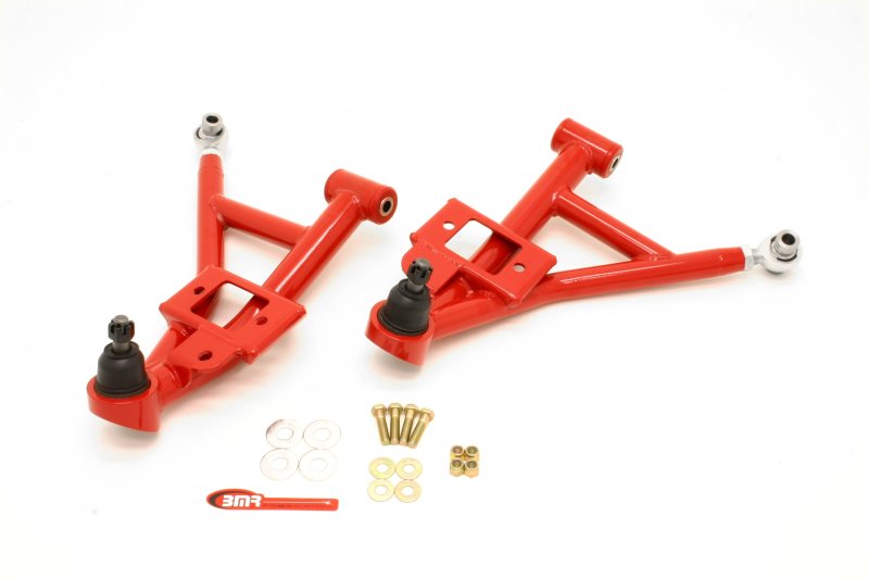 BMR 93-02 F-Body Adj. Lower A-Arms Poly/Rod End Combo - Red Main image