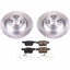Power Stop 16-18 Audi TT Quattro Rear Autospecialty Brake Kit