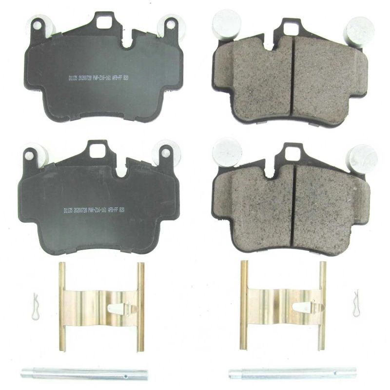 Power Stop 05-08 Porsche 911 Front or Rear Z17 Evolution Ceramic Brake Pads w/Hardware Main image