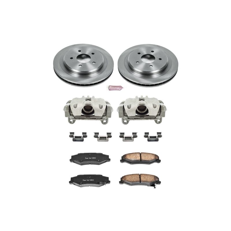 Power Stop 04-09 Cadillac XLR Rear Autospecialty Brake Kit w/Calipers Main image
