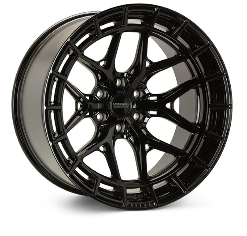Vossen HFX-1 20x10 / 6x135 BP / ET-18 / 87.1 CB / Super Deep - Gloss Black Wheel Main image