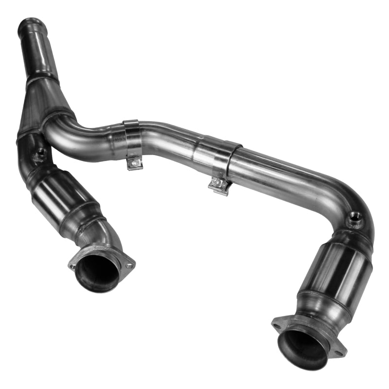 Kooks 14+ GM 1500 Series Truck 5.3L 3in x OEM Out Cat SS Y Pipe Kooks HDR Req Secondary image