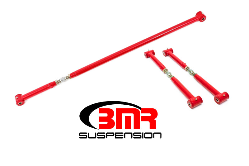 BMR 82-02 3rd Gen F-Body On-Car Adj. Rear Suspension Kit (Polyurethane) - Red Main image