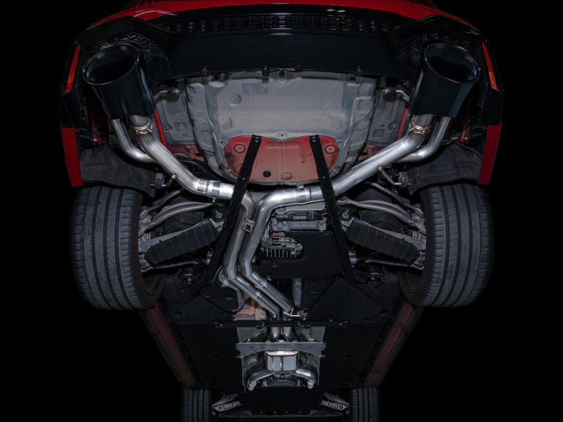 AWE Tuning 21-23 Audi C8 RS6/RS7 SwitchPath Cat-Back Exhaust - Diamond Black Tips (view 16)