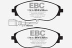 EBC 2015+ Volkswagen GTI/Golf R (Mk7) Bluestuff Front Brake Pads (view 2)
