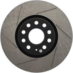 StopTech Power Slot 06-10 Audi A3 / 08-10 TT / 06-09 VW GTI Mlk V/Passat Right Front Slotted Rotor (view 2)