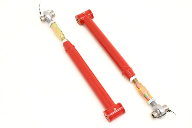 BMR 82-02 3rd Gen F-Body On-Car Adj. Lower Control Arms / Rod End Combo (Polyurethane) - Red Main image