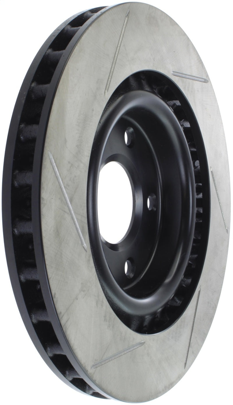 StopTech Power Slot 05-07 Cadillac XLR / 06-09 Chevy Corvette Front Left Slotted Rotors (view 3)