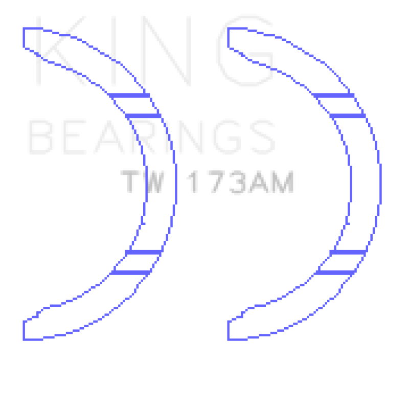 King Engine Bearings 4G63/4G64 7 Bolt EVO V-IX Thrust Washer Set (view 3)