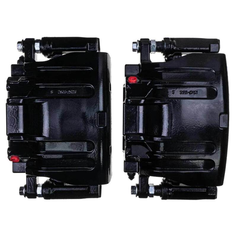 Power Stop 2014 Chrysler 200 Front Black Caliper - Pair w/Bracket (view 7)