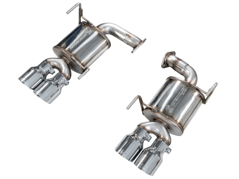 AWE Tuning 22-25 Subaru VB WRX Touring Edition Axle-Back Exhaust - Chrome Silver Tips Main image