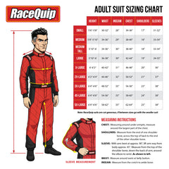 RaceQuip Blue SFI-1 1-L Suit - 2XL