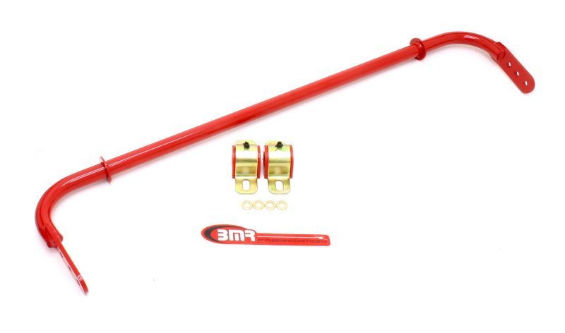 BMR 10-11 5th Gen Camaro Rear Hollow 25mm Adj. Sway Bar Kit w/ Bushings - Red Main image