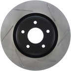 StopTech 13-15 Nissan Pathfinder Slotted Front Left Rotor (view 4)