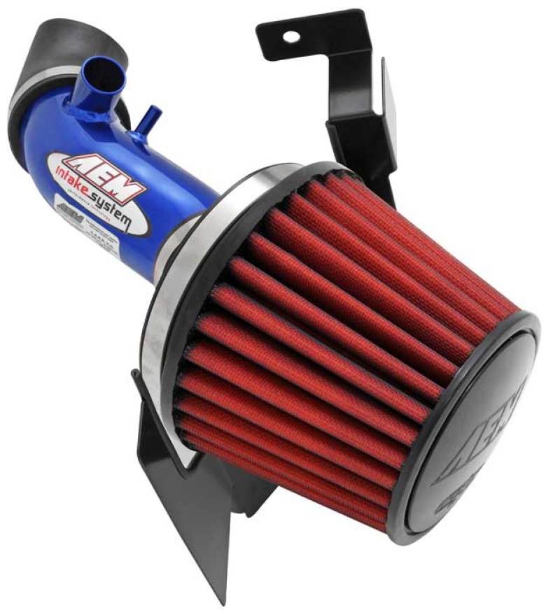 AEM 03-04 Evo 8 Blue Short Ram Intake Main image