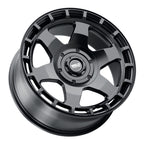 Weld Off-Road Ridge 20x9 - 5x127 / 5x139.7 BP - ET0 - 87.1mm CB - Satin Black Wheel (view 3)