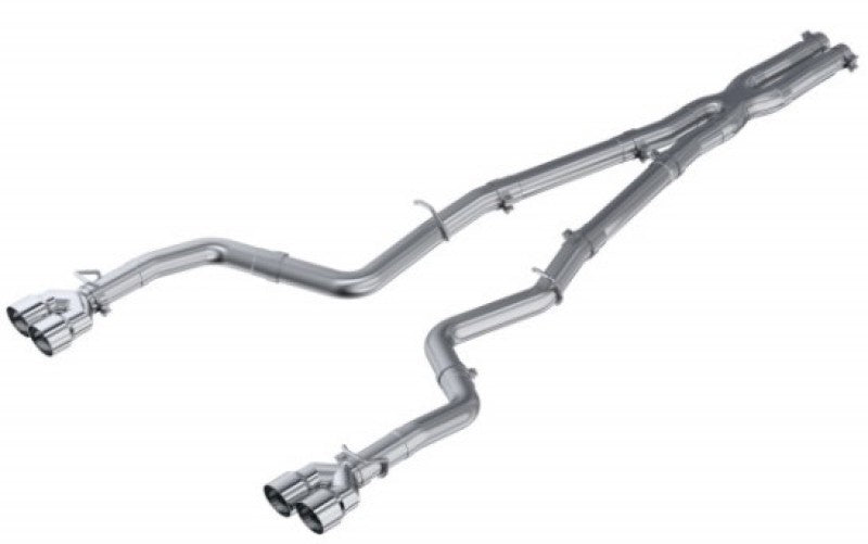 MBRP 15-16 Dodge Challenger 5.7L HEMI Cat Back Dual Split Rear (view 6)
