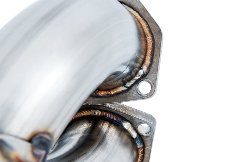 AWE Tuning Audi B9 S4 Touring Edition Exhaust - Non-Resonated (Black 102mm Tips) (view 4)