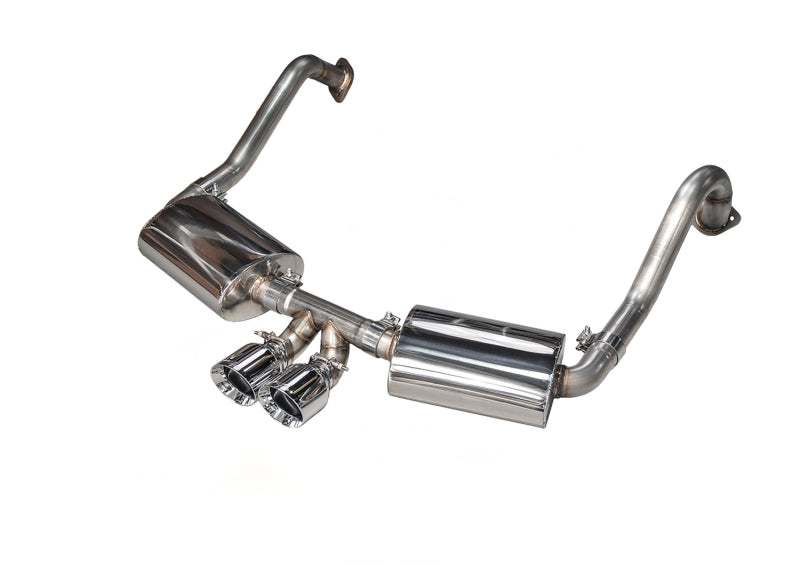 AWE Tuning Porsche 981 Performance Exhaust System - w/Chrome Silver Tips Main image