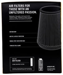 Airaid 10-14 Ford Mustang Shelby 5.4L Supercharged Direct Replacement Filter - Dry / Red Media