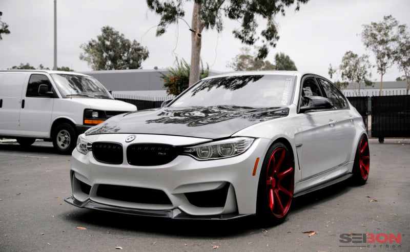 Seibon 2014+ BMW F80 OE Style Carbon Fiber Hood (view 8)