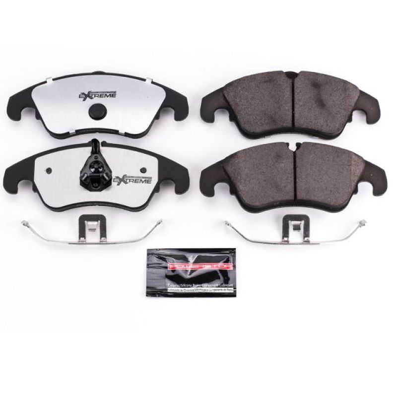 Power Stop 10-16 Audi A4 Front Z26 Extreme Street Brake Pads w/Hardware Main image