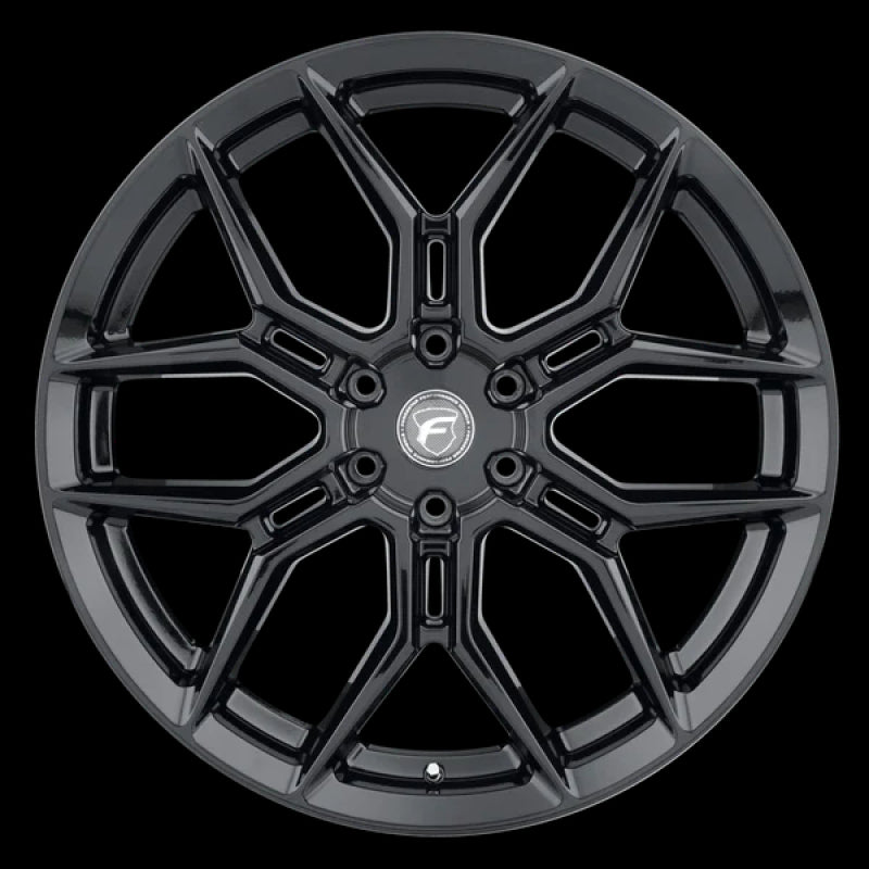 Forgestar X12 24x10 / 6x135 BP / ET30 / 6.68in BS Gloss Black Wheel (view 3)