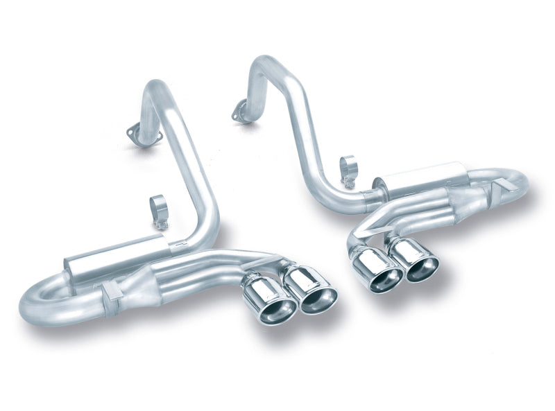 Borla 97-04 Corvette Coupe/Conv/Hatchback 5.7L 8cyl 4spd/6spd RWD Classic S-Typein Cat-Back Exhaust Secondary image