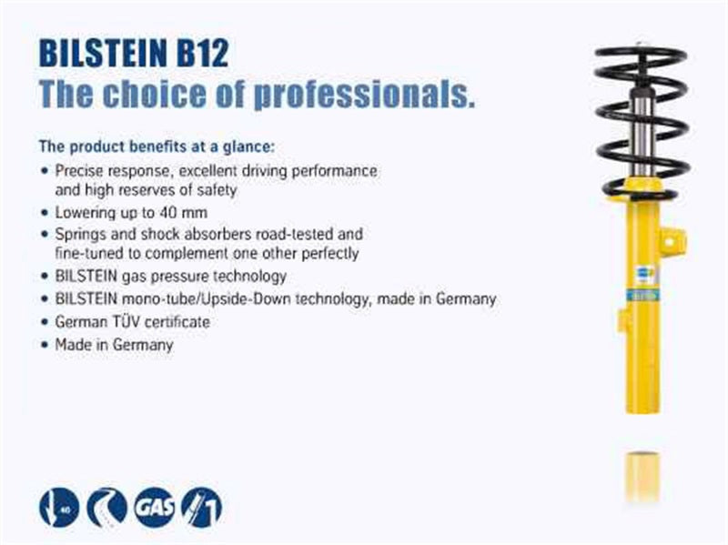 Bilstein B12 (Pro-Kit) 05-11 Porsche 911 Carrera H6 3.6L/S H6 3.8 Front and Rear Suspension Kit (view 3)