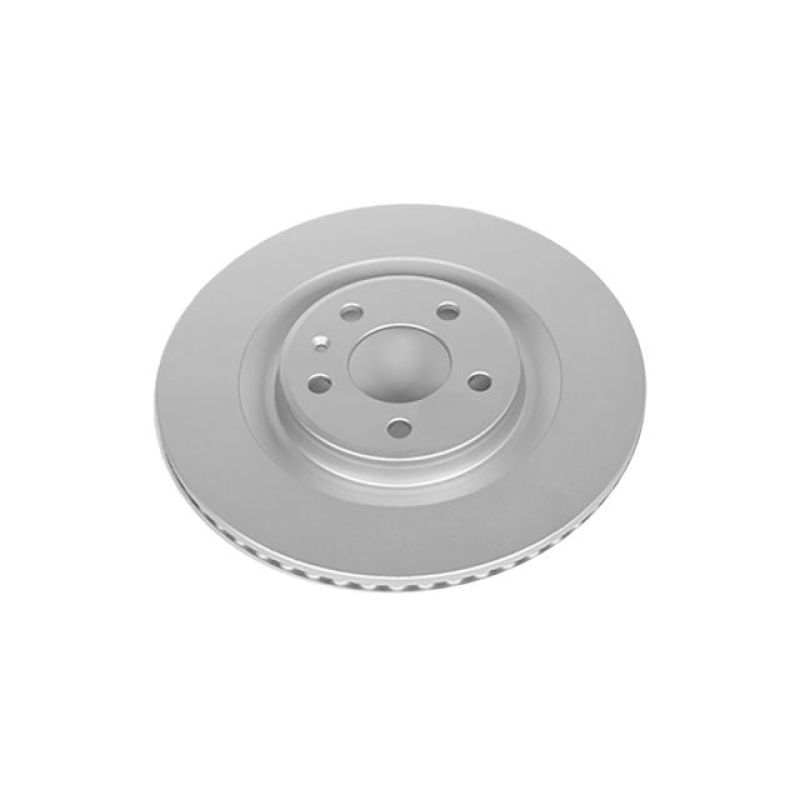 Power Stop 17-19 Audi A4 Rear Evolution High Carbon Geomet Coated Rotor Main image