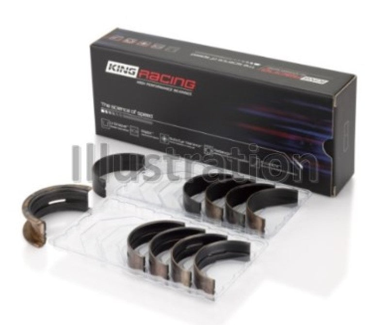 King Engine Bearings Chevy LS1/LS6/LS3 Performance Main Bearing Set - Size STD (view 4)