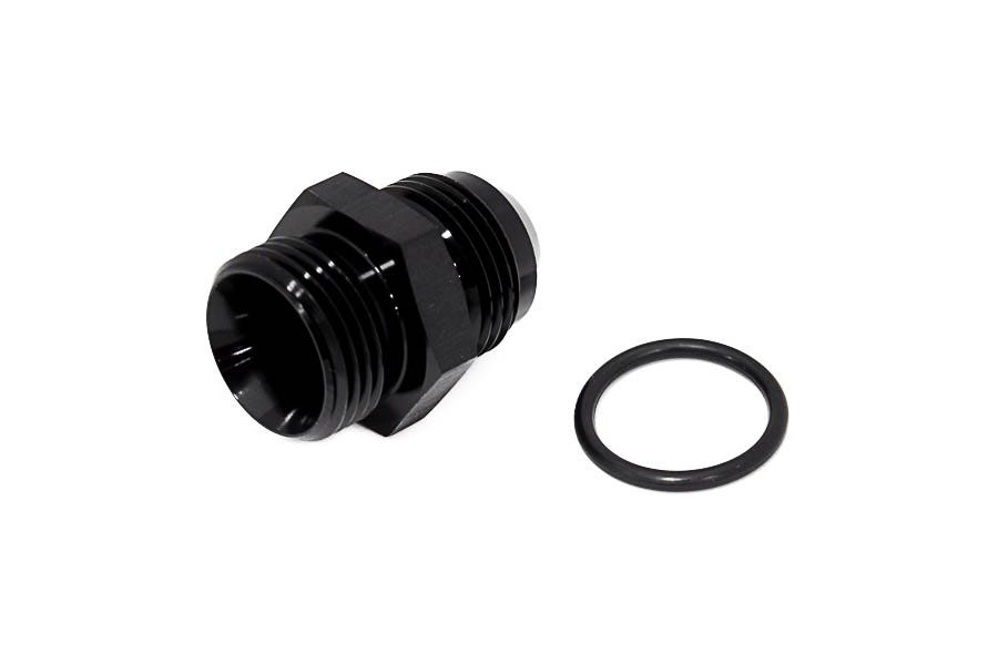 BTR AN FITTINGS - AN TO ORB ADAPTER - 12 ORB TO -12AN - BLACK - ADPT-02-013