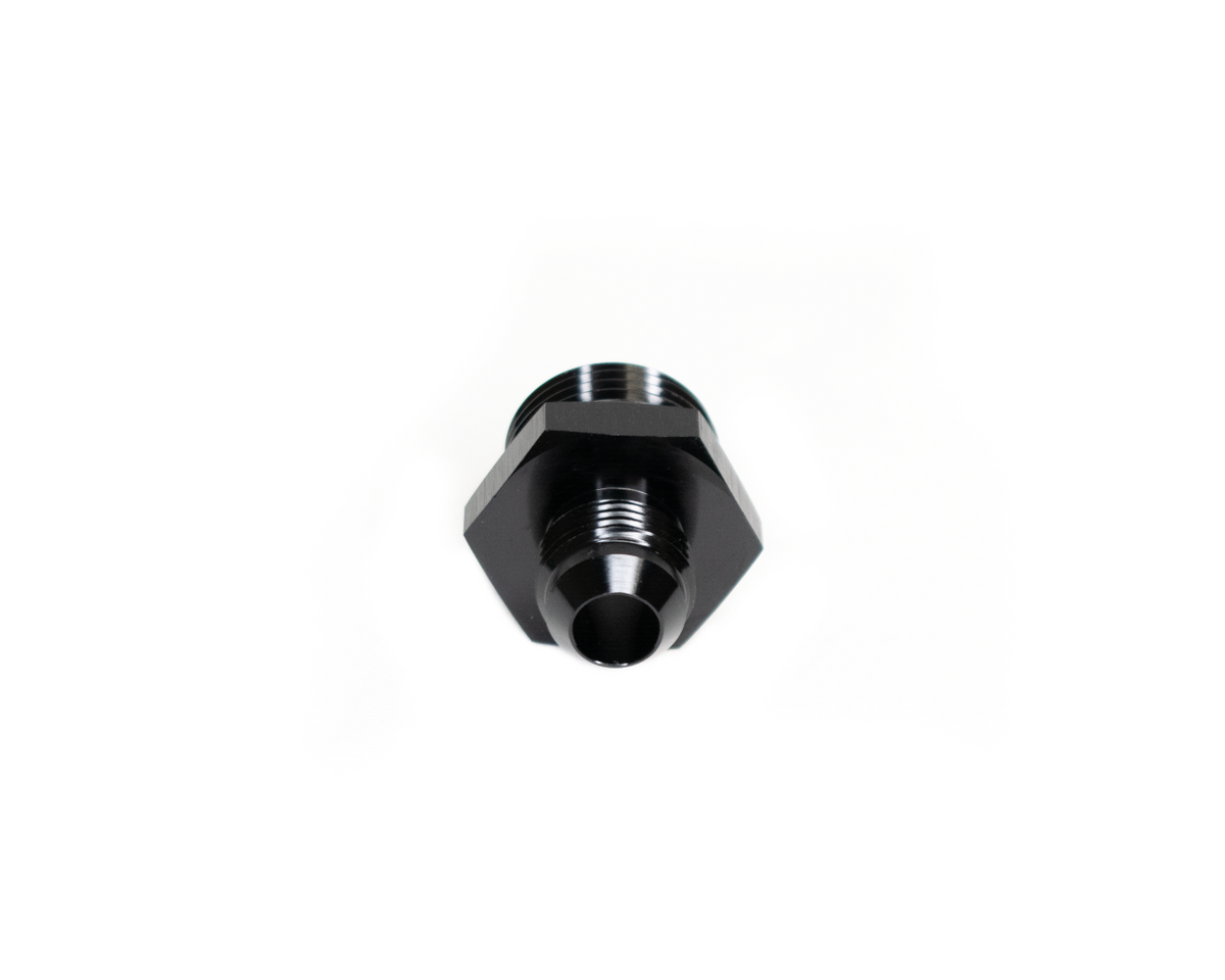 BTR AN FITTING - AN TO ORB ADAPTER - 12 ORB TO 8AN - BLACK - ADPT-02-017