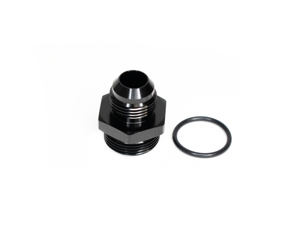 BTR AN FITTING - AN TO ORB ADAPTER - 16 ORB TO 12AN - BLACK - ADPT-02-019