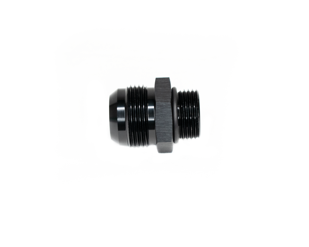 BTR AN FITTING - AN TO ORB ADAPTER - 12 ORB TO 16AN - BLACK - ADPT-02-021