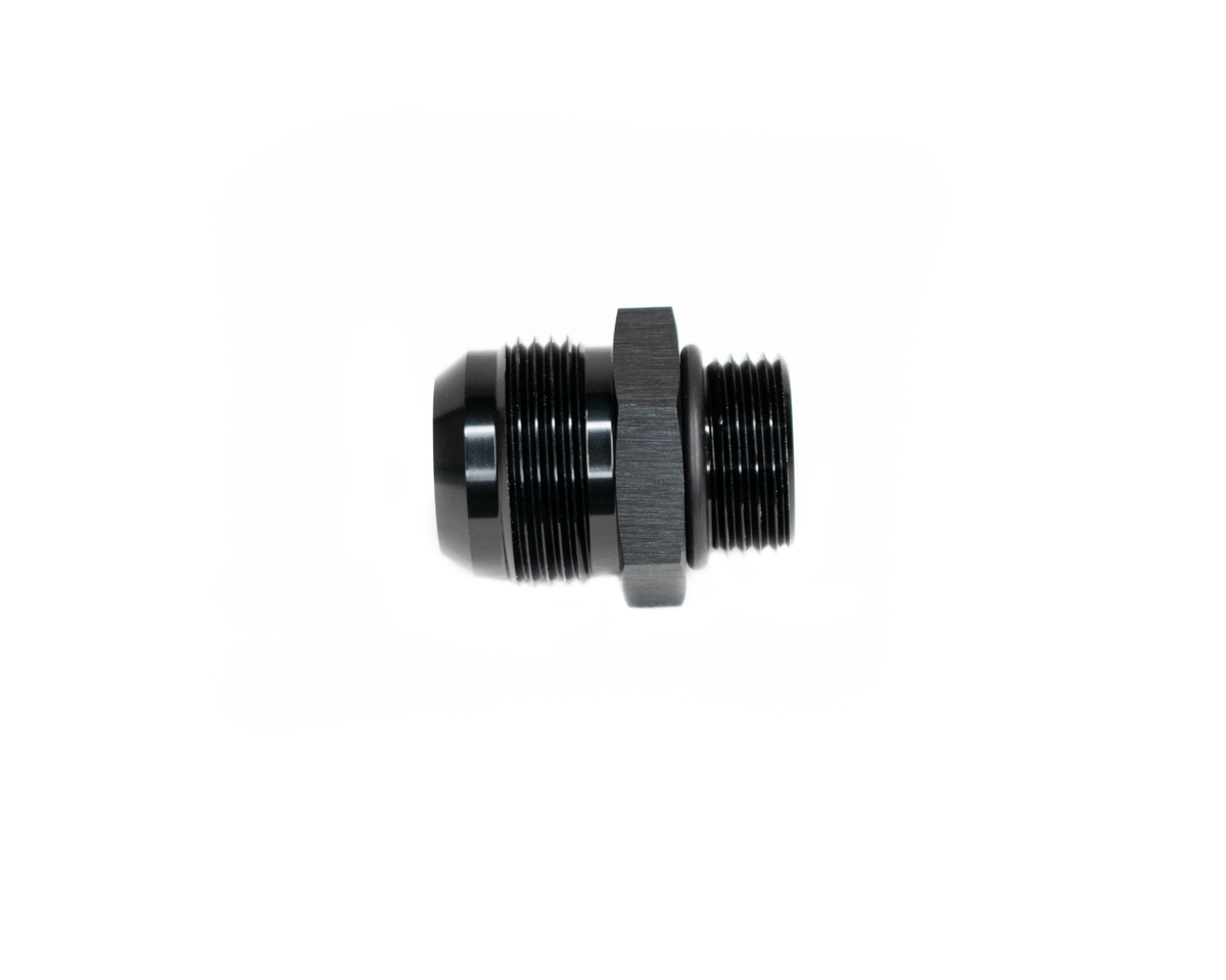 BTR AN FITTING - AN TO ORB ADAPTER - 12 ORB TO 16AN - BLACK - ADPT-02-021