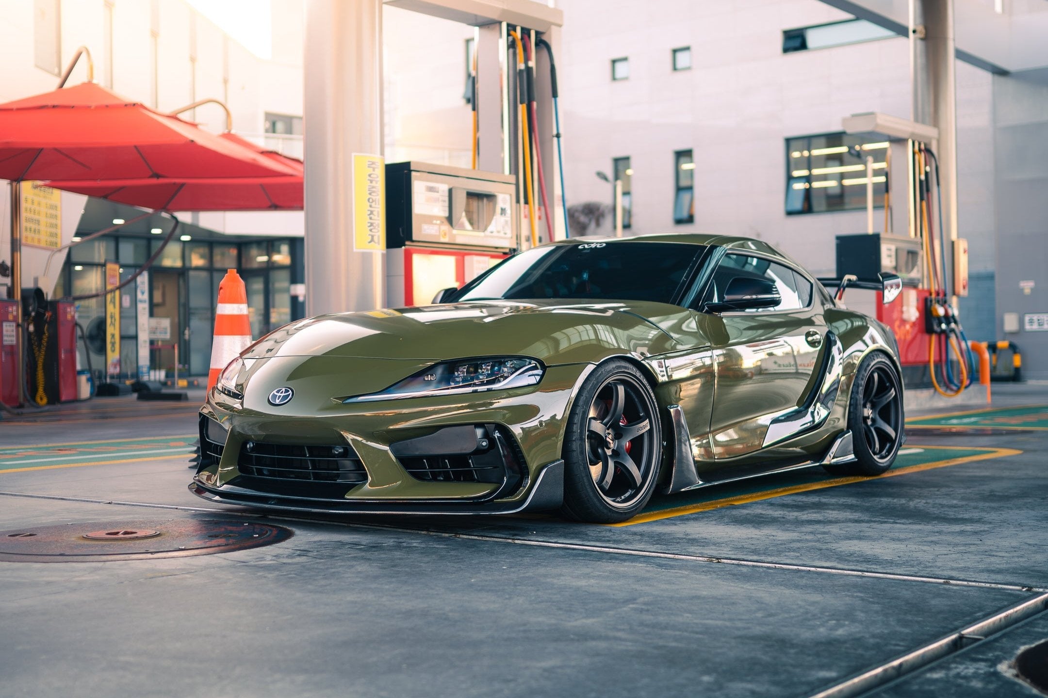 ADRO A90 GR Supra Front Bumper & Lip Kit Secondary image