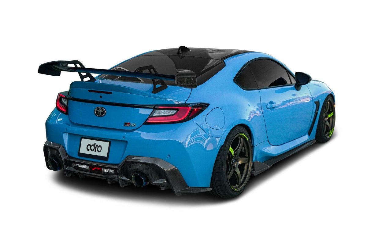 ADRO ZN8 Toyota GR86 / ZD8 Subaru BRZ AT-R1 Carbon Swan Neck GT Wing Main image