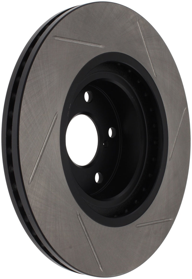 StopTech Power Slot 06-08 Subaru Legacy / 13 Scion FR-S / 13 Subaru BRZ Front Left Slotted Rotor Main image