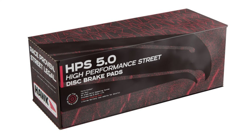 Hawk 08-10 BMW M6 Base 5.0L HPS 5.0 Front Brake Pads (view 3)