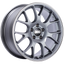 BBS CH-R 18x9 5x120 ET44 Brilliant Silver Polished Rim Protector Wheel -82mm PFS/Clip Required