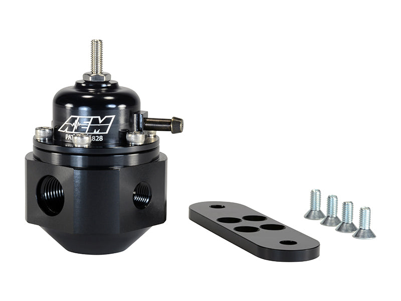 AEM Universal Black Adjustable Fuel Pressure Regulator (view 6)