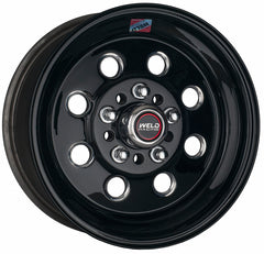 Weld Draglite 15x10/ 5x4.5 /4.75 BP / 7.5in BS Gloss Black Wheel - Non-Beadlock